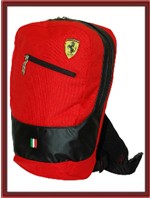 Ferrari Shoulder Backpack - Red (FP8923)
