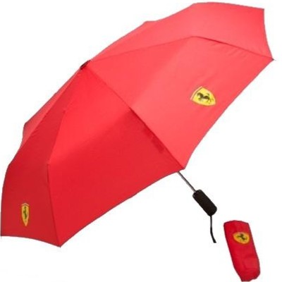 FP8930 Ferrari Travel Umbrella - Umbrella View