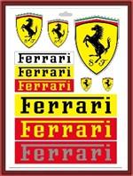 Ferrari Sticker Set (FP8939)