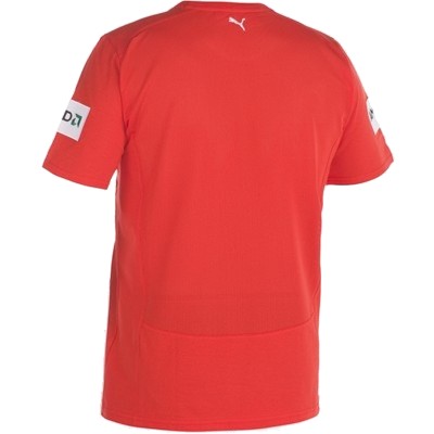 FR8115 Puma Ferrari Red Replica Team T-Shirt - Logo View