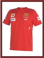 Red Puma Ferrari Replica Team T-Shirt (FR8115)