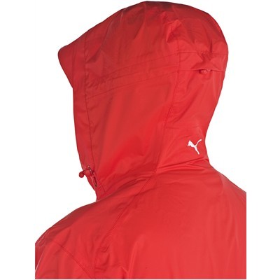 FR8421 Puma Ferrari Red Performance Jacket - Hood View