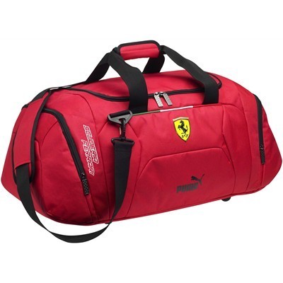 FR8913 Puma Ferrari Red F1 Team Bag - Front View