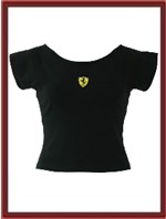 Ferrari Ladies T-Shirt - Black