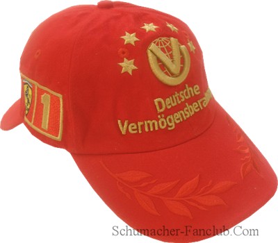 Michael Schumacher 2002 Double Cap - DVAG View