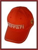 Ferrari Piped Buffer Volume Cap - Red (SFR0105)