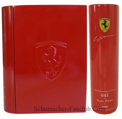SF06/90 Alain Prost Ferrari 641/F190 - Book Cover View