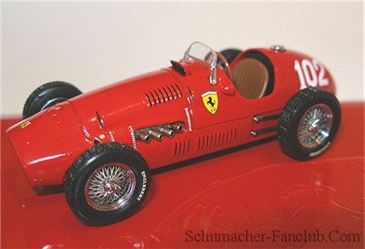 SF11/52 Alberto Ascari Ferrari 500 F2 - Model View