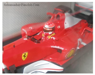 Hot Wheels B1023 Ferrari F2003-GA 1:18 シューマッハ フェラーリ