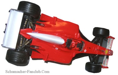 B7071 Hot Wheels Michael Schumacher 2003 F1 Melbourne Launch Edition - Detailed View