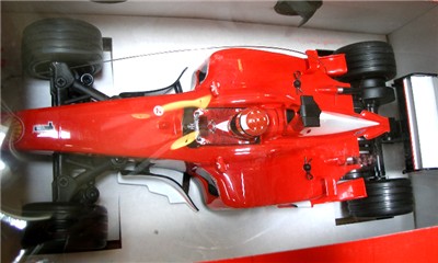 DD6820 Radio Control Ferrari F1 Car - Car View