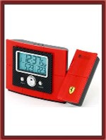 Oregon Scientific Ferrari Silverstone Projection Clock (FAP101A-R)