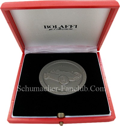 Ferrari D50 Titanium Medal - Presentation View