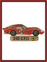 Ferrari 250 GTO Car Lapel Pin