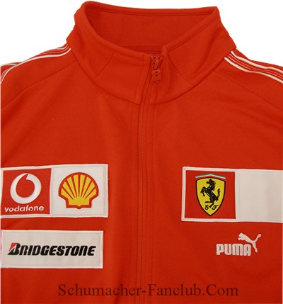 FR6311 Puma Ferrari Replica Team Fleece - Logo View