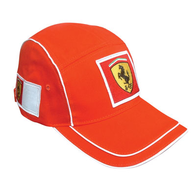 FR6512 Puma Ferrari Red Team Cap - Front View