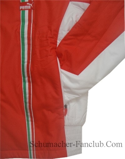 FR7412 Puma Ferrari Red Winter Jacket - Pocket View