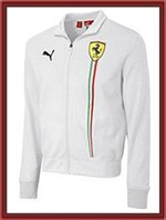 White Puma Ferrari Track Jacket (FR7421)