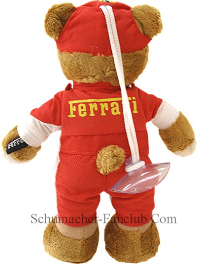FR7984 Ferrari Teddy Bear (Small) - Back View