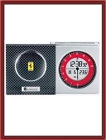 Oregon Scientific Ferrari Imola Travel Clock (FST301A-K)