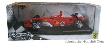 Hot Wheels Michael Schumacher 2005 F1 Ferrari F2005 1/18th (G9727)