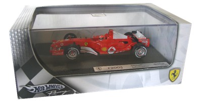 G9731 Hot Wheels Michael Schumacher F1 Ferrari F2005 - Detailed View