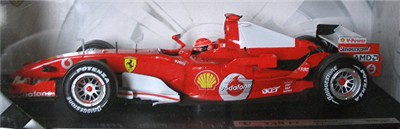 HotWheels 1:18 F1 Ferrari 248 2006 M. Schumacher Modell Nr: J2980