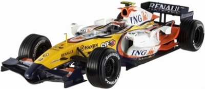 K6632 Hot Wheels Heikki Kovalainen 2007 F1 Renault R27 - Detailed View