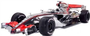 K6633 Hot Wheels Fernando Alonso 2007 F1 McLaren MP4-22 - Detailed View