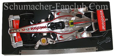 M8742 Hot Wheels Lewis Hamilton 1st Grand Prix Win - Top View