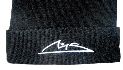 MS5520 Michael Schumacher Logo Beanie - Logo Closeup
