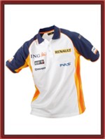 ING Renault F1 Team Sponsor Polo Shirt (RN7211)