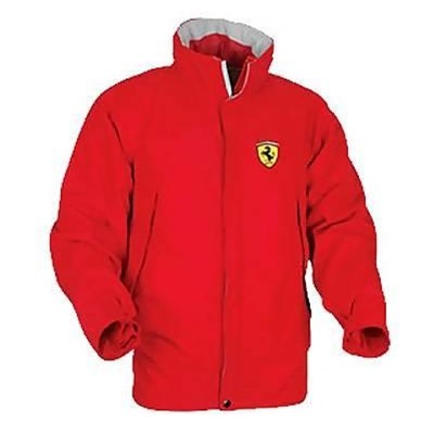 SFR7752 Ferrari Red All Weather Jacket - Detailed View