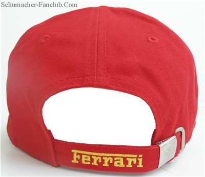Signed Felipe Massa 2006 Official Ferrari Cap - Back View
