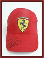 Felipe Massa signed 2006 Ferrari cap