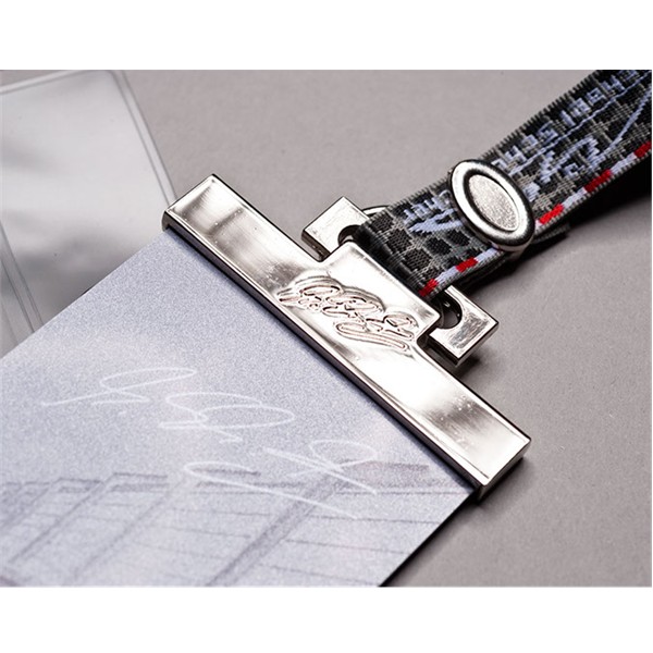 Michael Schumacher Lanyard Ticket Holder - Metal Clip View