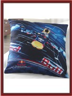 Red Bull Throw Pillow - F1 Car