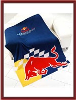Red Bull Fleece Blanket - Racing Logo
